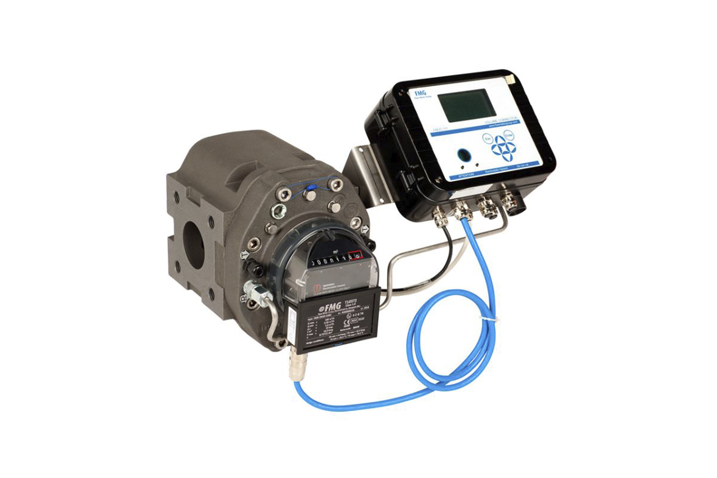 een gasmeter en EVHI