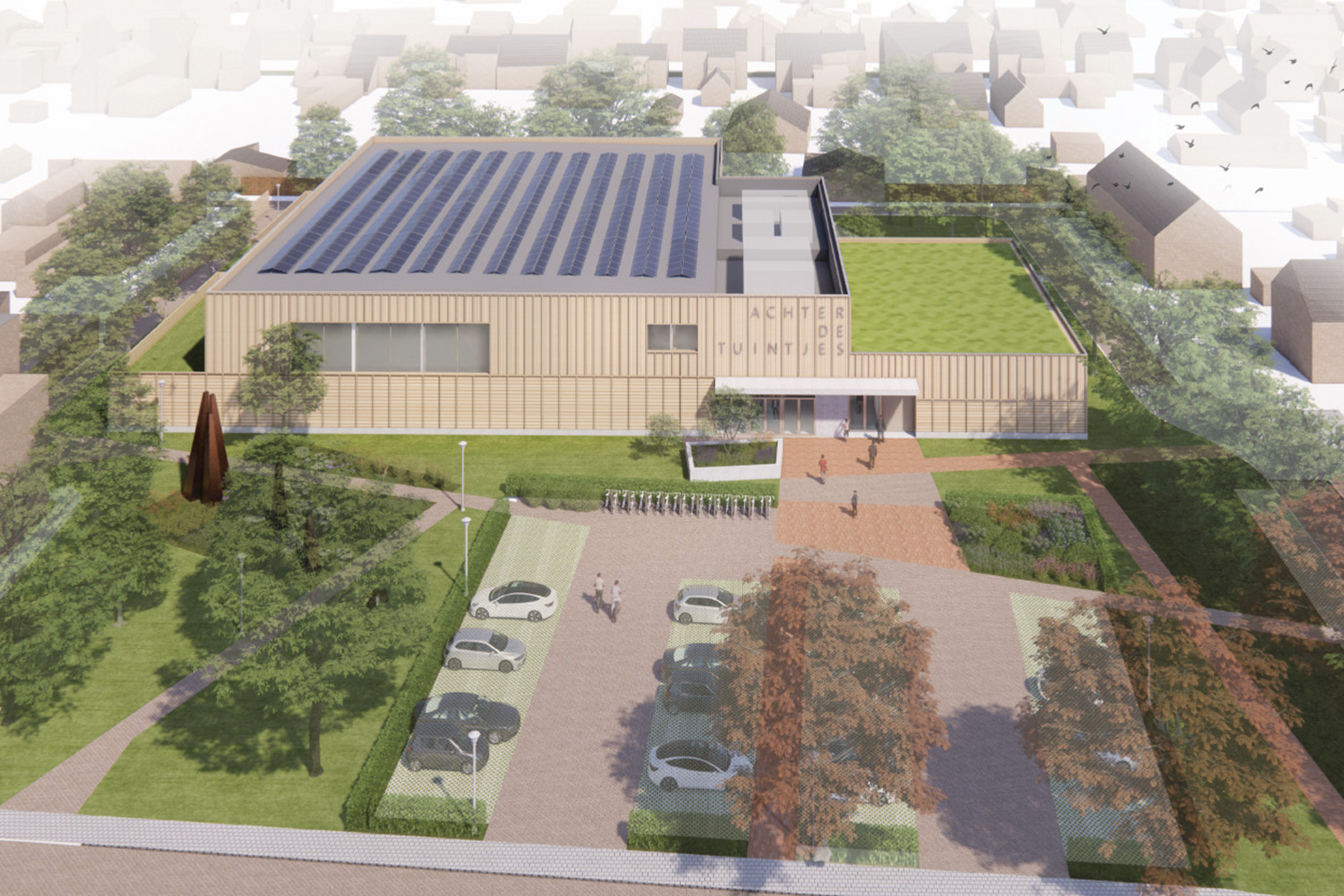 Netbewust verduurzamen. Netcongestie brabant achter de tuintjes sporthal