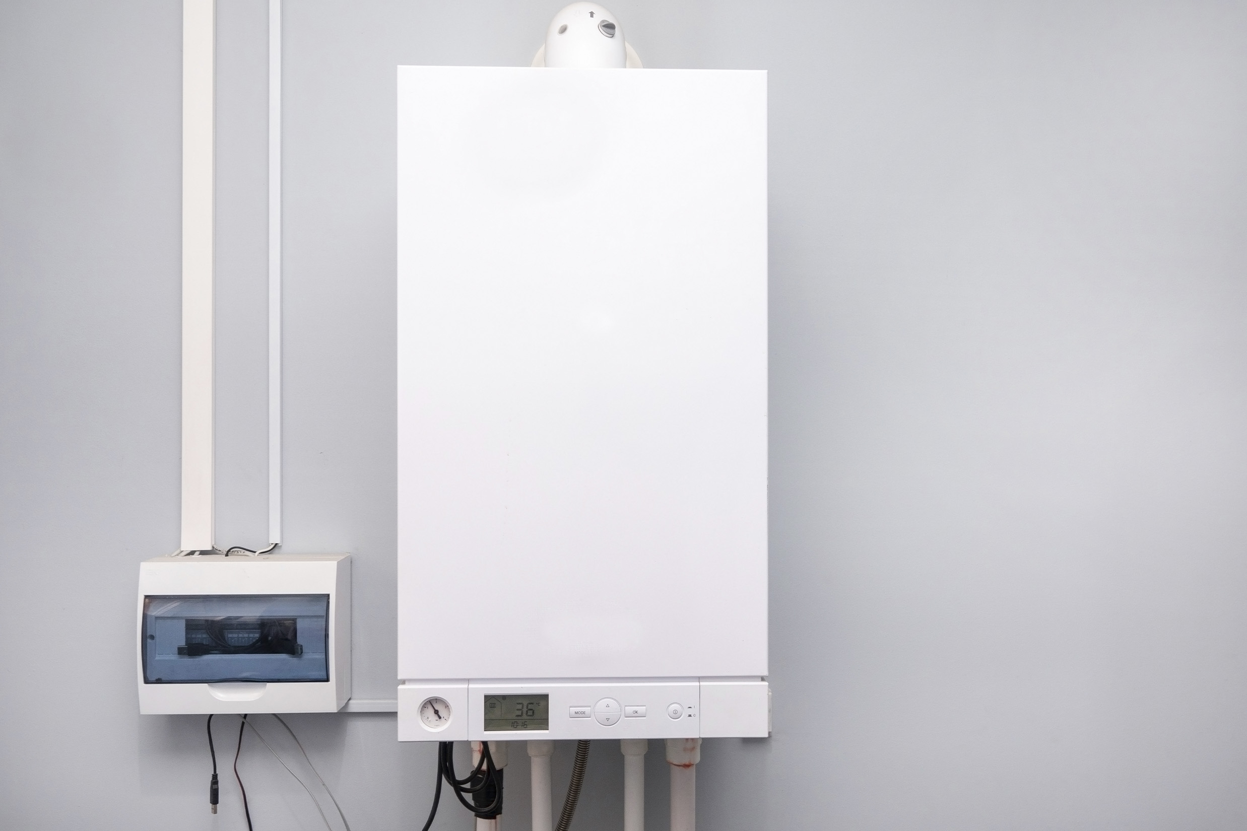 Centrale verwarming zoals bijvoorbeeld een hybride warmtepomp