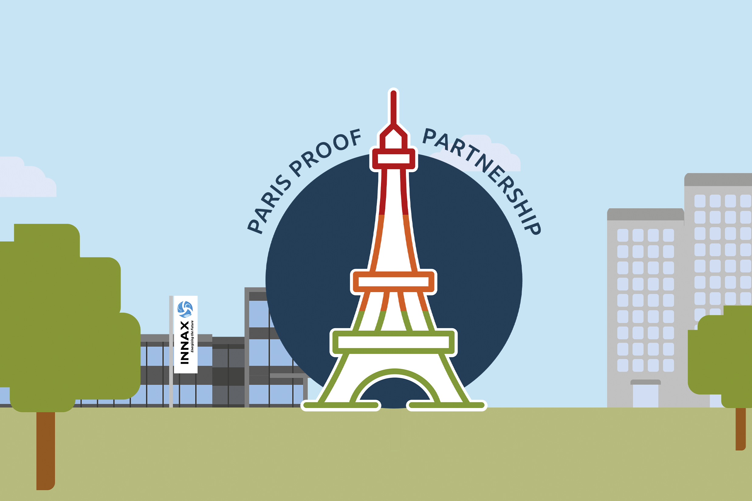 Paris Proof Partnership header afbeelding, inclusief logo