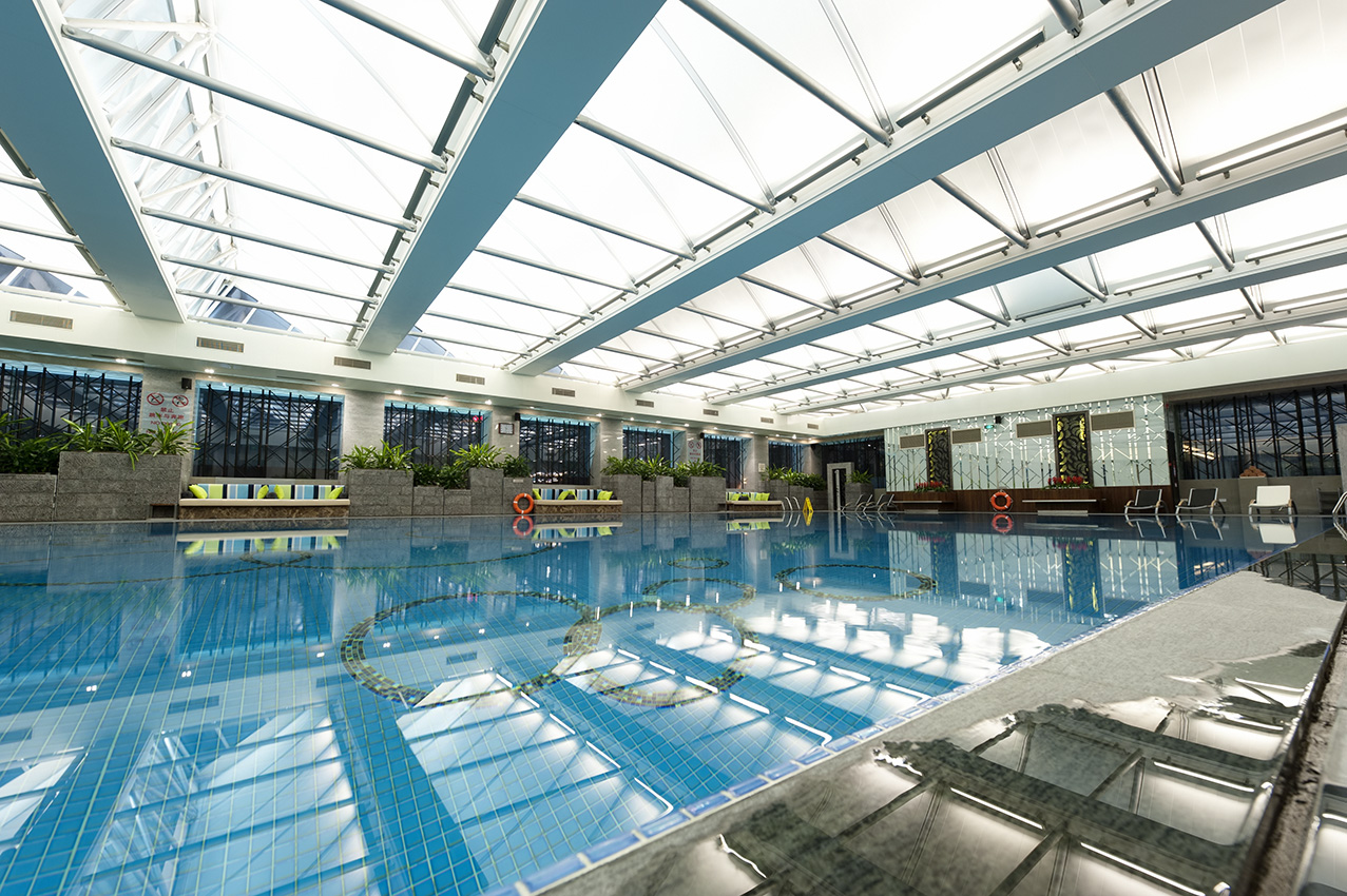 een duurzaam zwembad