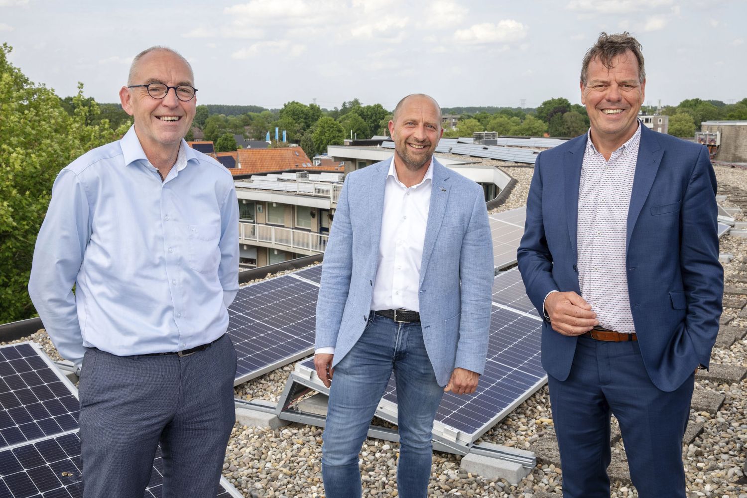 Uitonsdak zonnecooperatie interview met Joop van der Voort, Wouter Stikkelman en